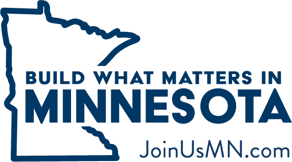Build What Matters in Minnesota logo with JoinUs URL