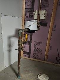 Picture of service line materials 